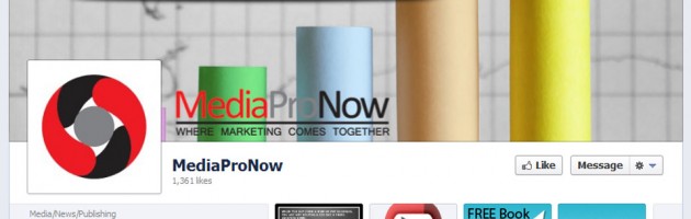 portfolio screenshot social media facebook page for mediapronow in troy, mi